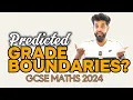 GCSE Maths Grade Boundaries 2024