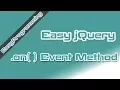 Easy jQuery - The on event method 4