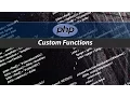 Custom Functions - PHP