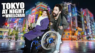 Exploring Tokyo After Midnight - In a Wheelchair
