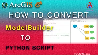 How to convert Model Builder to Python script in ArcGIS From ArcMap ModelBuilder to Python Script