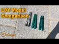 Orion VS Sirius V3 VS Cygnus - LDY Balisongs Model Comparison