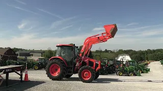 2020 Kubota M5-111 Tractor w Cab Loader Nice 3rd Function For Sale by Mast Tractor Sales