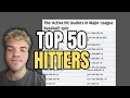 Can You Name MLB s ACTIVE Hit Leaders