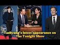 Download Lagu The Tonight Show Goes Trending! Taehyung BTS Appears Like a True Hollywood Star!