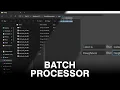 Maya Batch Processor