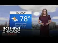 Flirting with record warmth on Monday in Chicago