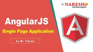 AngularJS Single Page Application AngularJS Tutorial Mr Vikram