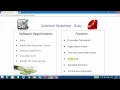 Seleniumwebdriver-Ruby-Cucumber