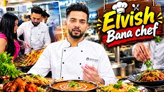 Elvish Yadav Bana CHEF!! 😱 Restaurant Mein Mach Gaya Bawaal.
