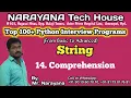 Python String Fetching words starts with consonant and ends with vowel Comprehension NTH