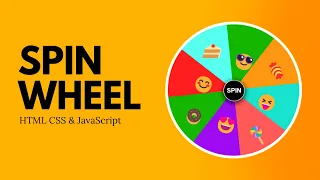 Spin Wheel using HTML CSS JavaScript