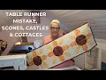 Sunflower Table Runner Castle Kennedy Cottage Moments
