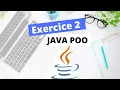 Java tutoriel Correction TP1 Java POO Exercice 2