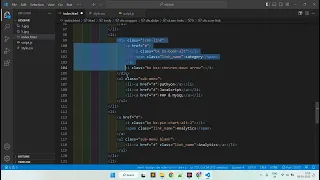 Sidebar with dropdown menu tutorial using html css and javaScript with source code