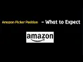 Working at Amazon Fulfillment - What to Expect as a Picker
