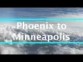 DELTA FLIGHT 968 Airbus A321-211 Phoenix PHX to Minneapolis MSP