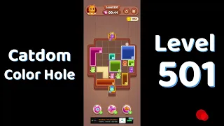Catdom Color Hole Level 501 Screenshot