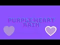 Purple Heart Rain Using Java Script