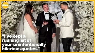 Couple s hilarious vow list goes viral