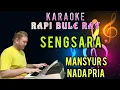 Download Lagu SENGSARA - Mansyur S | Karaoke | Nada Pria | Lirik
