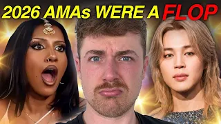 the 2026 american music awards were a hot mess