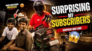 SUBSCRIBERS KI Z900 SURPRISE RIDE😍 // SRI KALAHASTI❤️