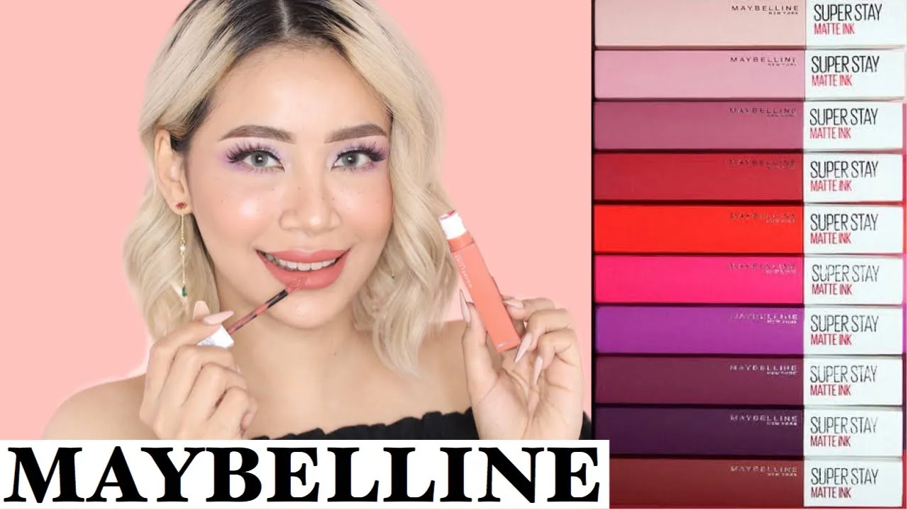 MAYBELLINE POWDER MATTES 6 NEW SHADES SWATCHES! Hey guys, di video hari ini aku akan tunjukin ke kal. 