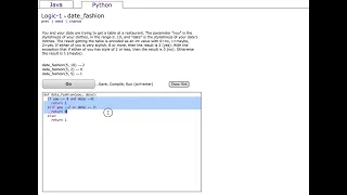 Python CodingBat Logic-1 date - fashion