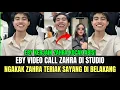 Lagu Kocak Eby Video Call Zahra di Studio, Ngakak Zahra Teriak Sayang di Belakang!