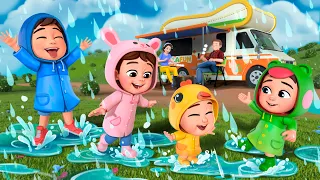 This Is the Way We Play in the Rain | Nursery Rhymes & Kids Songs