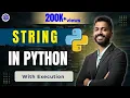 Lec-16 Introduction to Strings in Python with Examples Python for Beginners