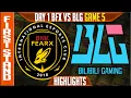 BFX vs BLG Highlights Game 5 First Stand 2026 International Tournament Day 1 BNK FearX vs Bilibi