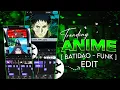 Trending Anime Batidao funk edit tutorial in capcut Edit with GK