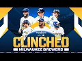 CLINCHED For the 3rd straight year the Brewers are NL Central champs Road to October