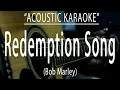 Download Lagu Redemption song - Bob Marley (Acoustic karaoke)
