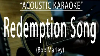 redemption song bob marley acoustic karaoke 
