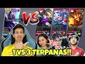 Download Lagu 1 VS 3 TERPANAS!! ALPHA FAUZAN VS MURID MARKOCOP, ZURA DAN KING ZILONG! SAMBIL ON MIC! MP3