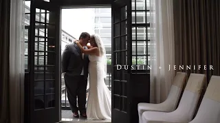 stunning wedding at the tea room dustin jennifer 3 27 2021 iowa wedding video