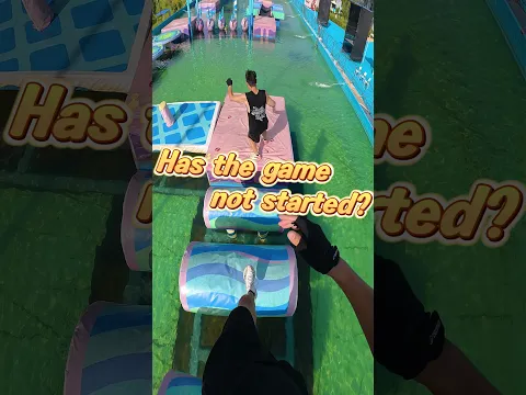Has the game not started?#pov #funny #shorts #roblox #waterpark  #sports #stunt #waterninja