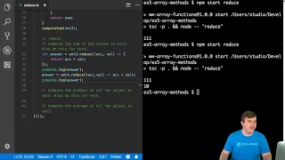 Using the JavaScript reduce Array Method
