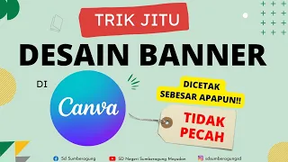 Download SIMPLE !! BIKIN DESAIN BANNER DI CANVA. SIAPAPUN BISA. #TIDAK PECAH MP3