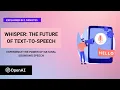 The Future of Voiceovers Introducing OpenAI Whisper