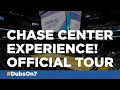 Chase Center Experience ABC7 Sports tours Warriors brand new arena in San Francisco