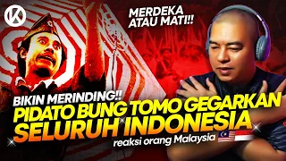 Download 🇮🇩   Merdeka atau Mati! Pidato Bung Tomo Yang Menggegarkan Indonesia | 🇲🇾 Malaysia Reaction MP3