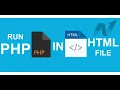 How to run PHP code in HTML file htaccess tutorial