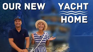 FINALLY! WE REVEAL OUR NEW YACHT – HOME (watch till the end)