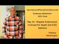 Regular Expression In Xpath Selenium
