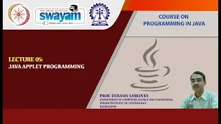 Lecture 05 Java Applet Programming