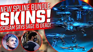 Valorant: NEW Spline Skin Bundle! - Scream & Ninja React to Patch 1.07